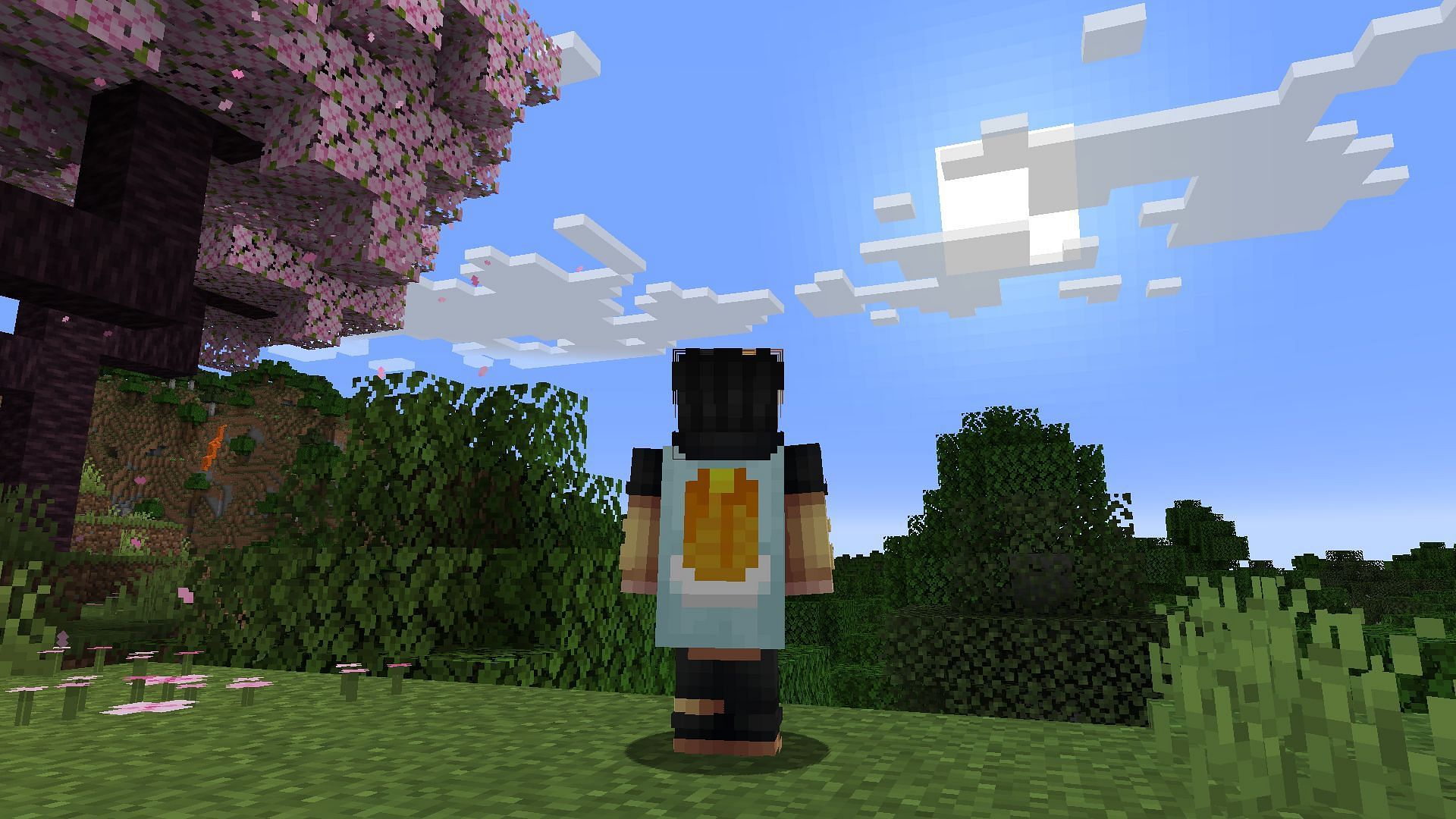 The Minecraft Bedrock 1.21.90.25 preview adds new music to the game (Image via Sportskeeda Gaming || Mojang Studios)